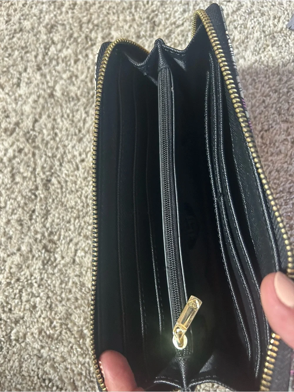 Loungefly x Disney Villains zip-around wallet